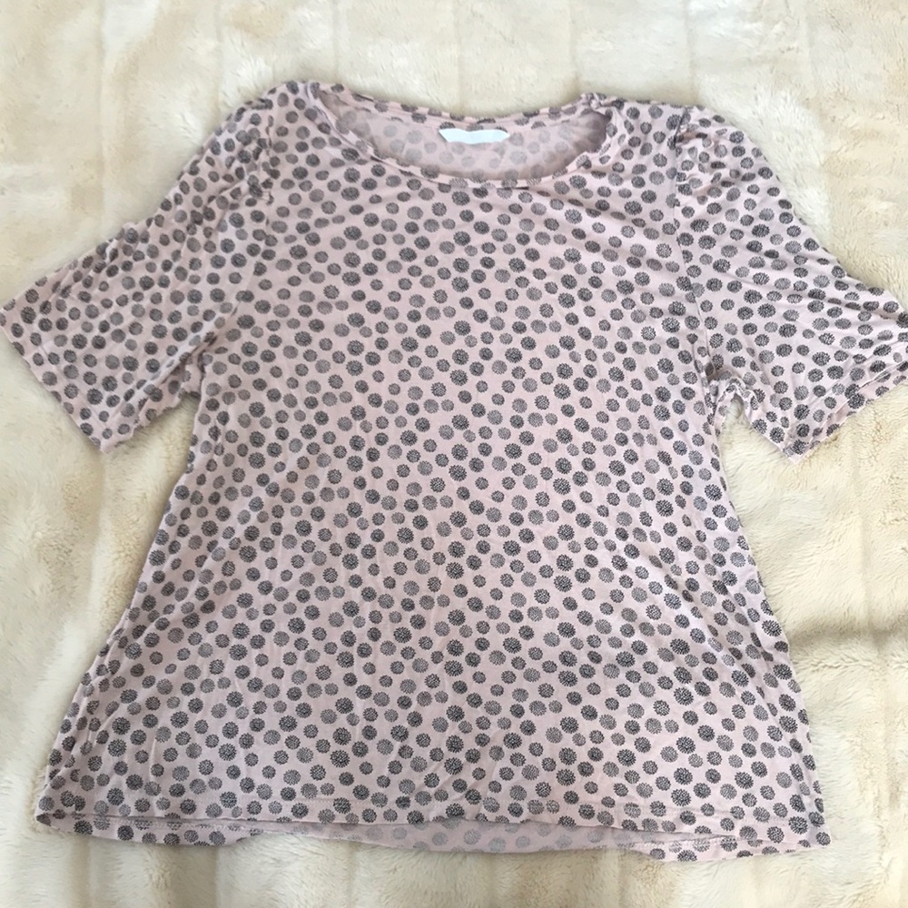Blush patterned shirt